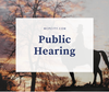 Official Notice of Zoning Appeals Hearing